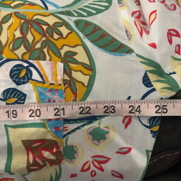 Zara Multicolor Floral Romper Playsuit Viscose Linen size S - Picture 13 of 13